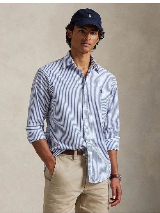 Polo Ralph Lauren Other - Polo by Ralph Lauren Blue and White Striped Cotton Button-Down Shirt